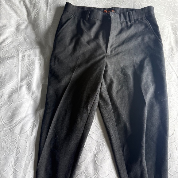 Ben Sherman Men’s Slim Fit Dress Pants – Size 32L, Charcoal Gray - Picture 1 of 3